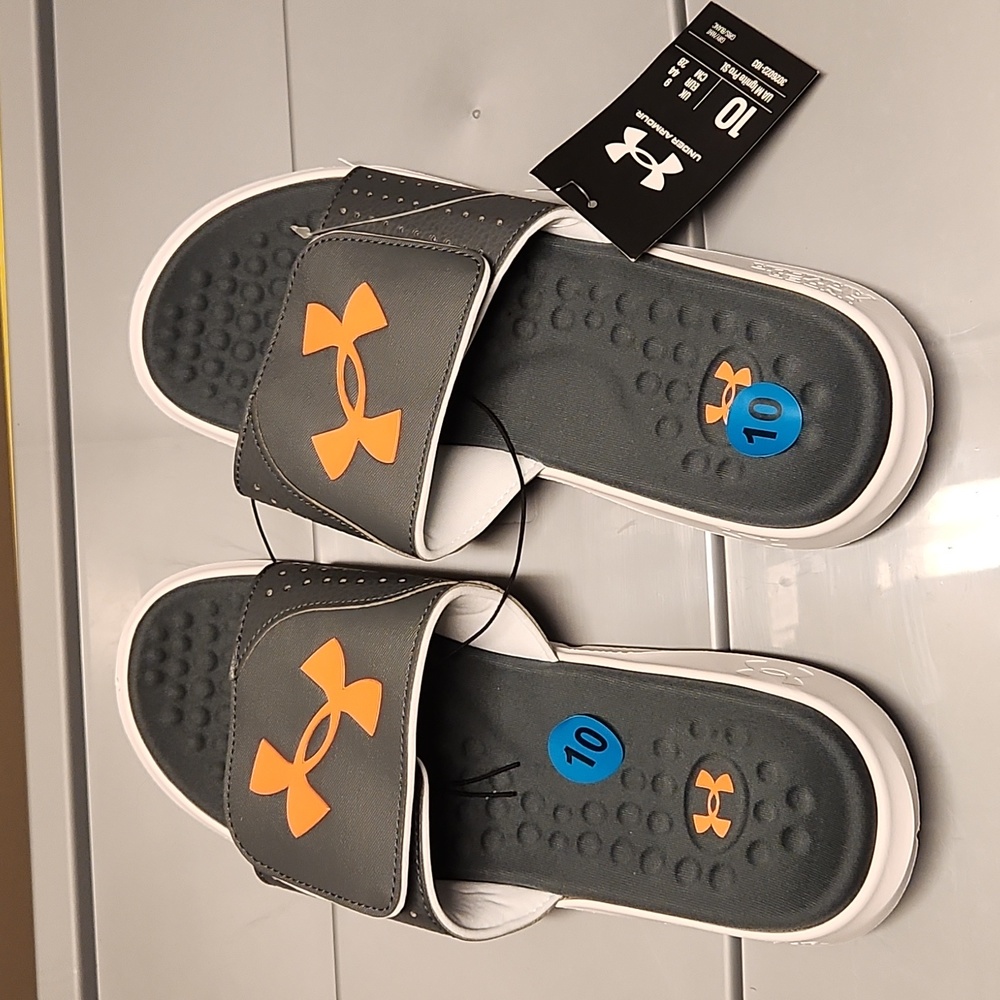 Under armour Ignite Pro Men's size 10 grey/white